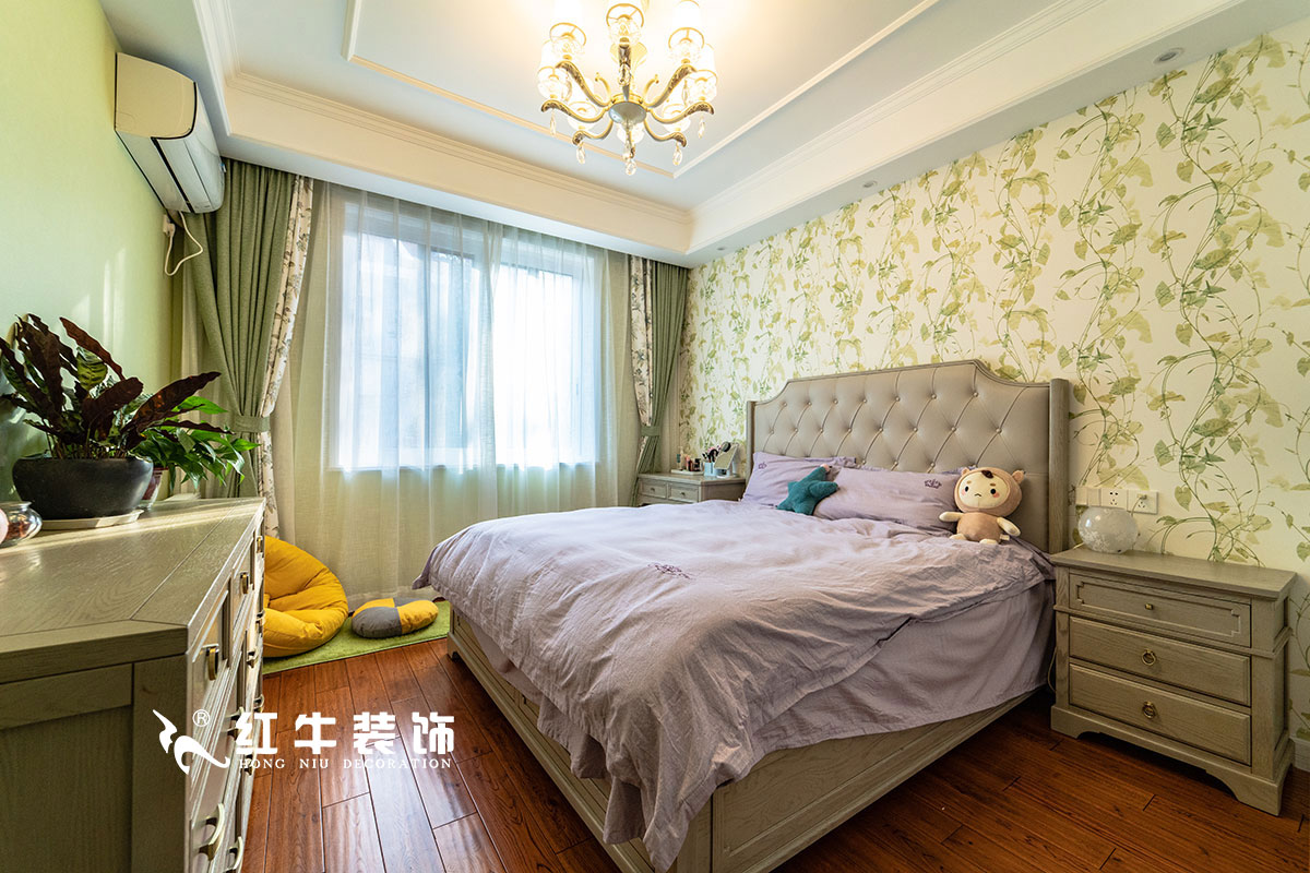 【實(shí)景案例】陶陽(yáng)_月牙湖花園-145㎡-簡(jiǎn)美輕奢風(fēng)格_3室2廳1衛(wèi)_全包18萬09女兒房